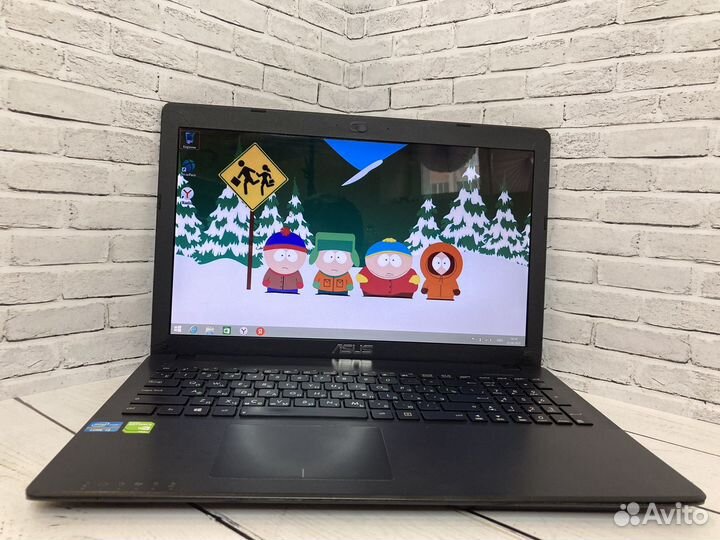 Игровой ноутбук Asus i3/500gb/6gb/гарантия