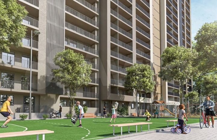 2-к. квартира, 56 м² (Грузия)