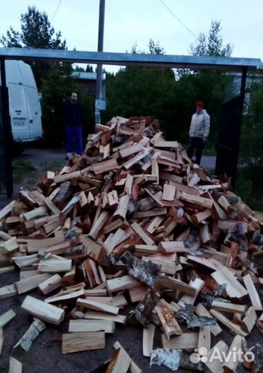 Дрова качественные от 1 куба любых древесных пород