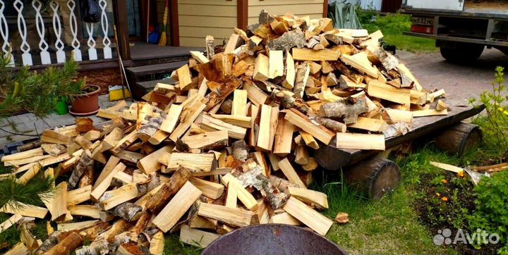 Дрова в укладку любого объема Ольховые в Ленобласт