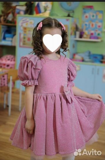 Нарядное платье для девочки 116 122