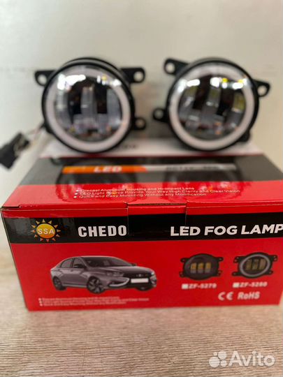 Противотуманные фары на Ford-Рено-Митсубиси 4режим