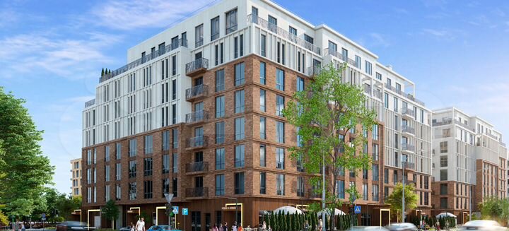 Квартира-студия, 28,7 м², 6/8 эт.