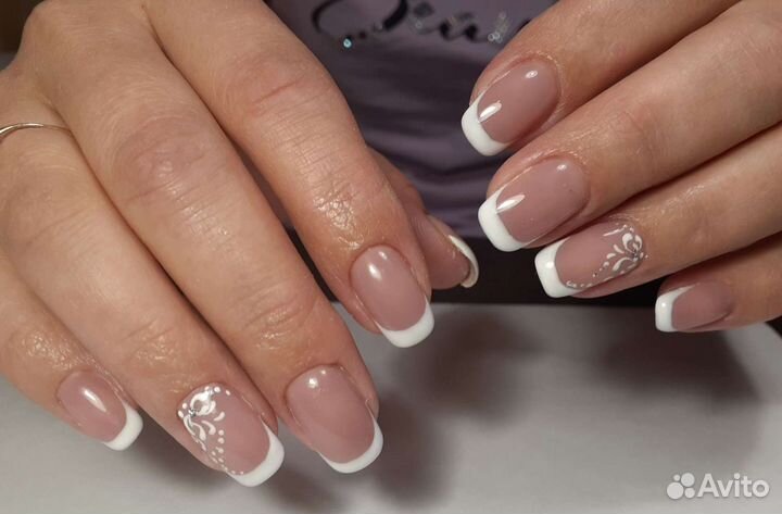 Маникюр педикюр гель-лак шеллак наращивание