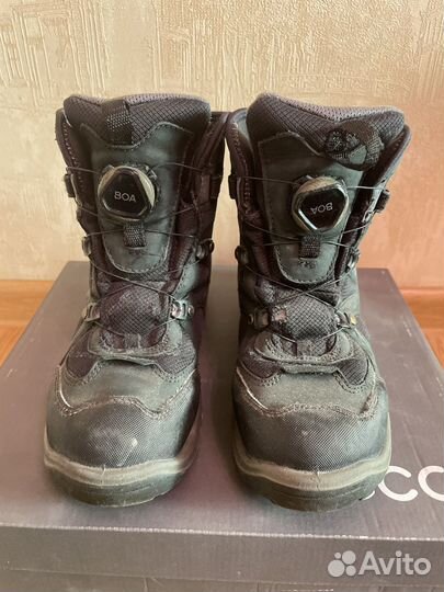Зимние ботинки ecco