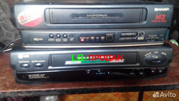 Видеомагнитофон sharp VC-M2E
