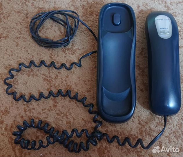Телефон проводной домашний стационарный кнопочный
