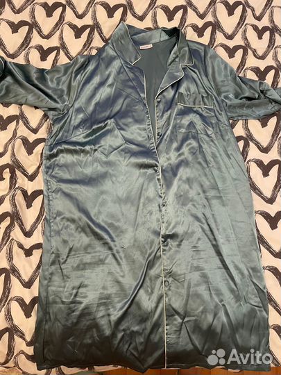 Атласный халат