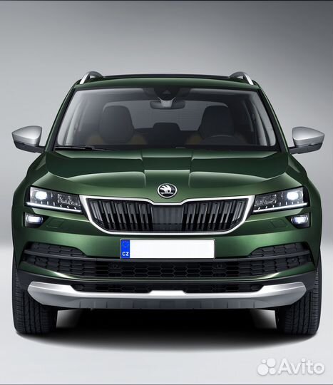 Плёнка для оклейки фар Skoda Karog (I) (2017-2024)