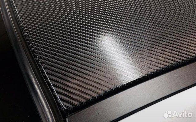 Пленка карбон 4D черный