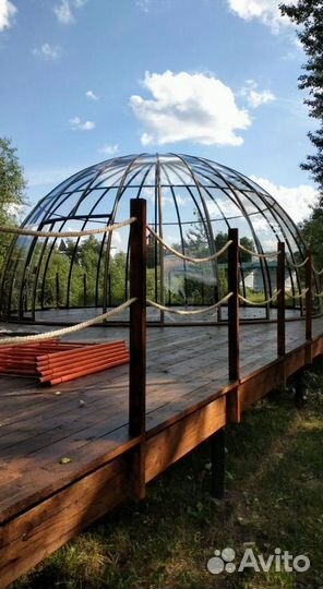 Купольная беседка Иглу для кафе и ресторанов