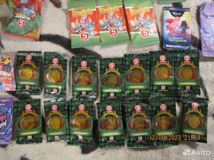 Игрушки из Пятёрочки, Ленты,Магнита