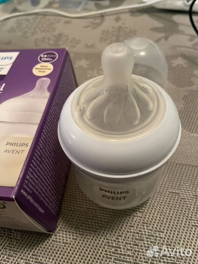 Бутылочка avent natural 125