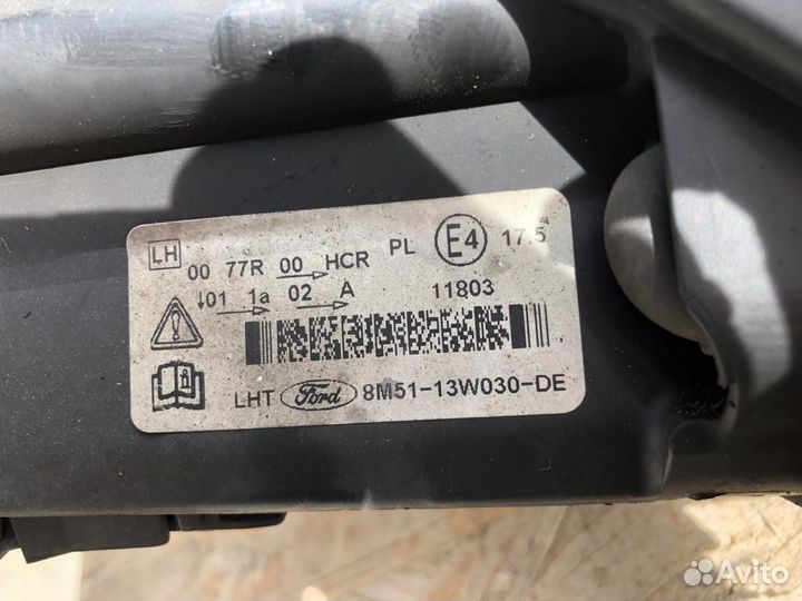 Фара левая Ford Focus 2