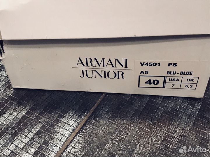 Мокасины armani
