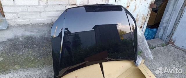 Капот черный volkswagen polo 15-20