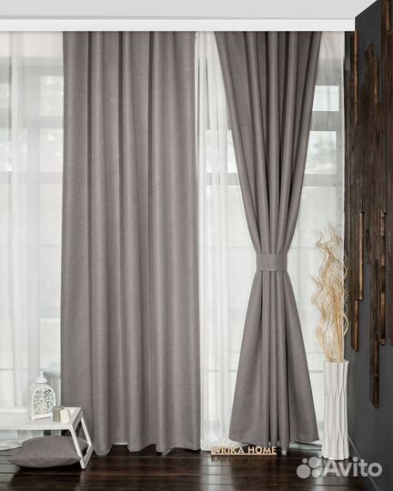 Шторы 100 блэкаут массимо турмалин новые пошив