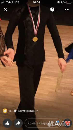 Рубашка для латины