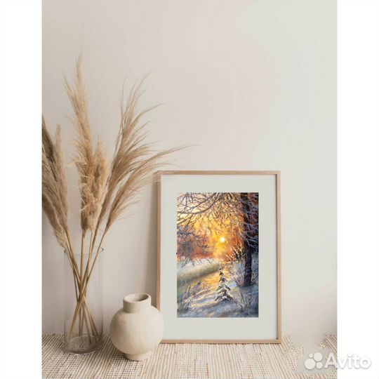 Картина маслом На встречу с солнцем