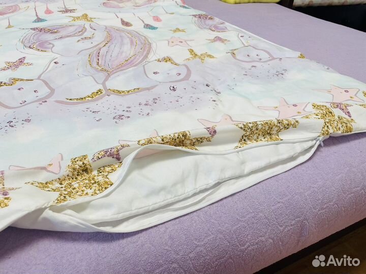 Комплект в детскую кроватку + бортики