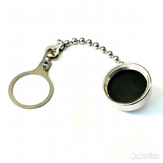 Заглушка металлическая порта разъема зарядки GX16