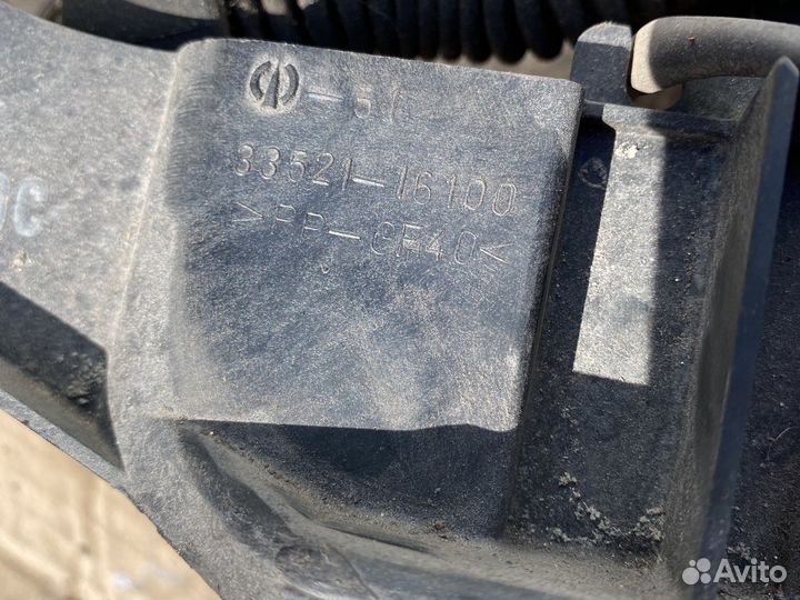 Селектор переключения с тросом Toyota Corolla NL50