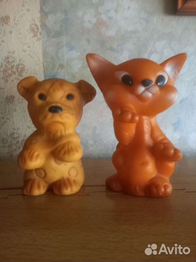 Резиновые игрушки СССР