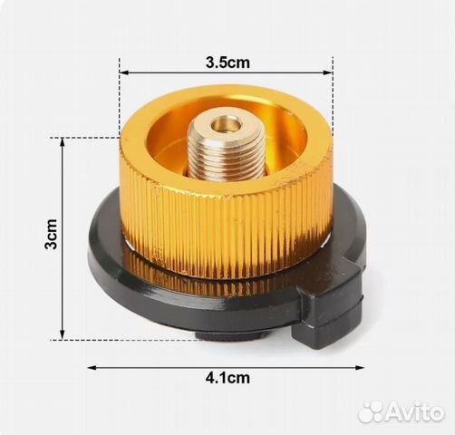 Переходник для газовой горелки