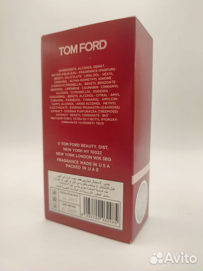 Духи Tom Ford lost Cherry