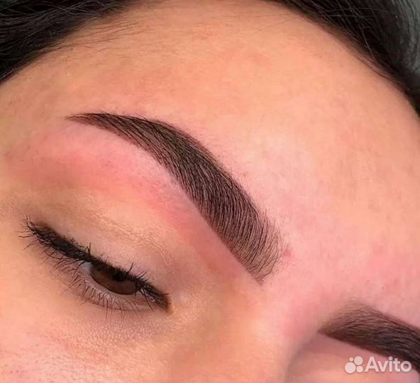 Коррекция и окрашивание бровей