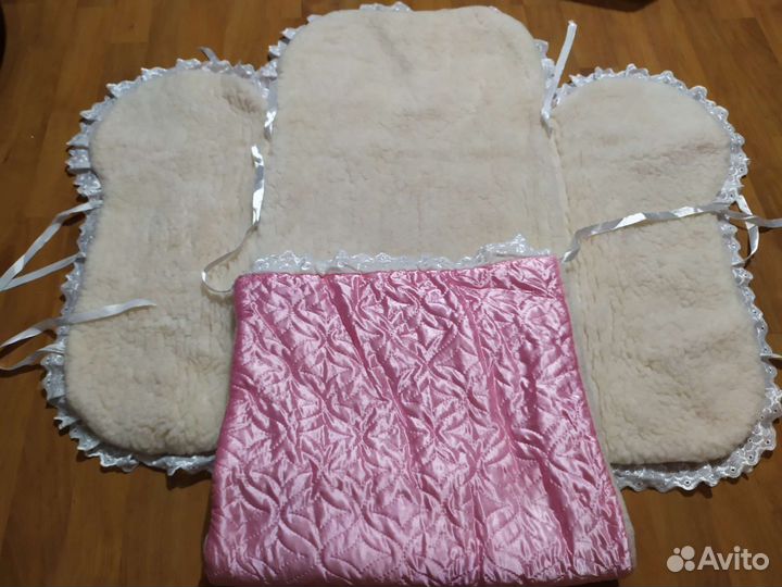 Конверт на выписку осень-зима для девочки