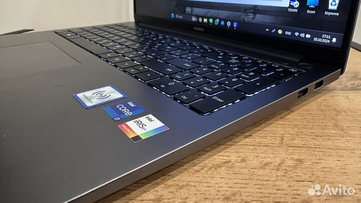 Ноутбук huawei matebook d16 i7