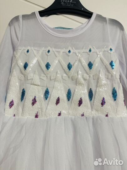 Платье эльзы 110