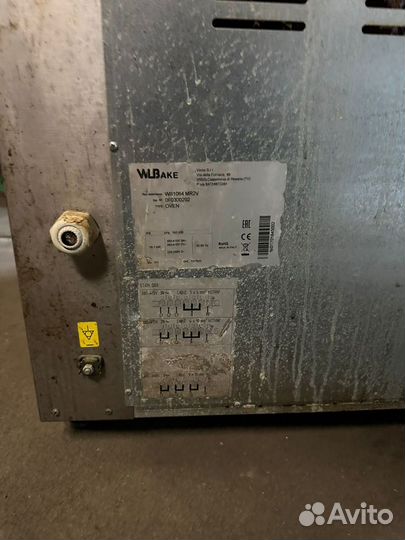 Печь конвекционная WLBake WB1064MR2V