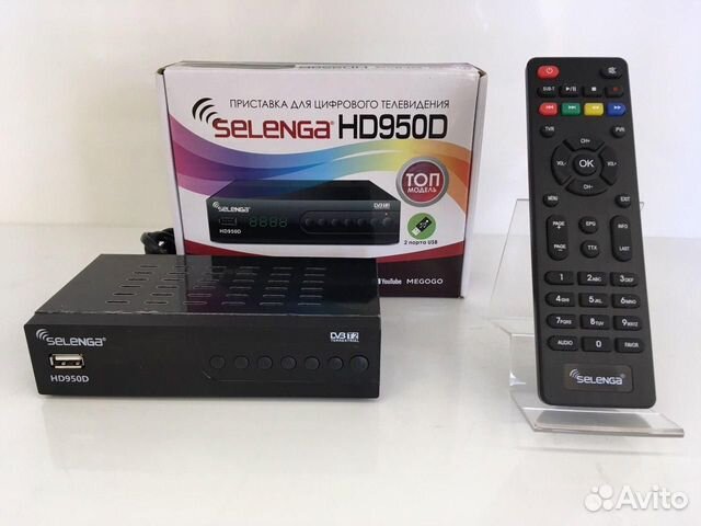 TV приставка.Ресивер DVB-T2 Selenga HD950D купить в Красноярске ...