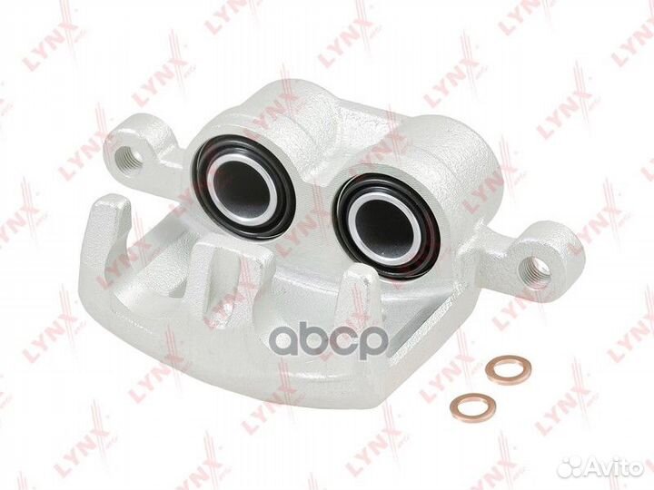 Суппорт тормозной перед лев ;mitsubishi