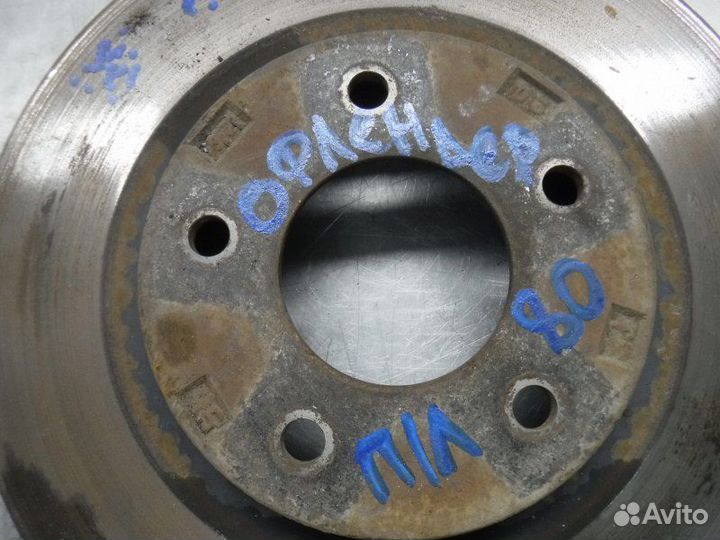 Тормозной диск передний левый Mitsubishi Outlander