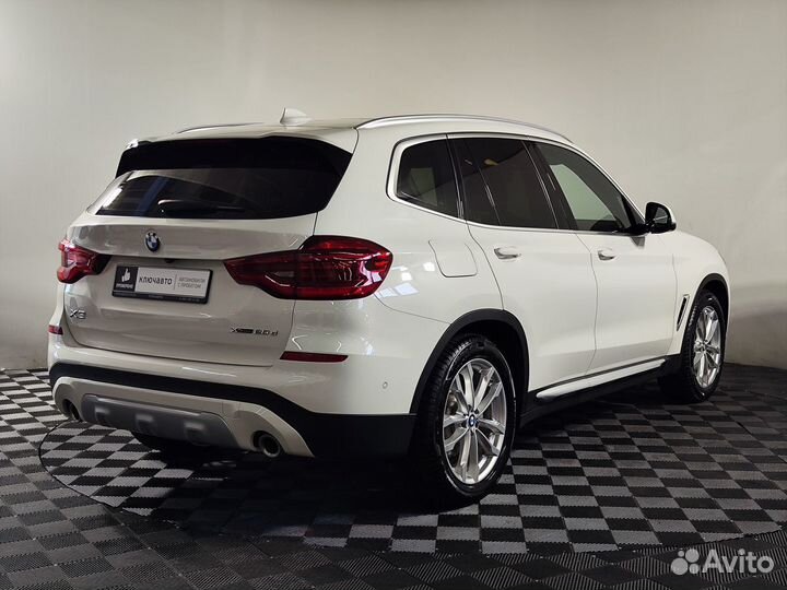 BMW X3 2.0 AT, 2018, 60 000 км