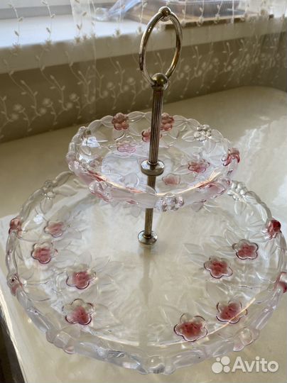 Ваза для фруктов 2-х ярусная