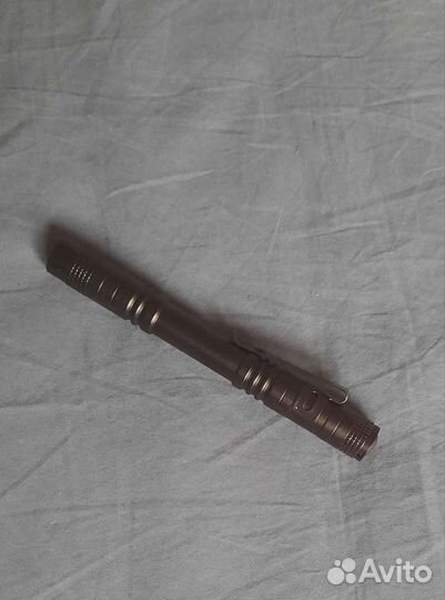 Фонарик металлический светодиодный, компактный