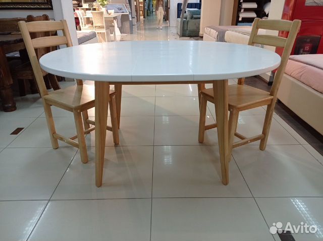 Стол раздвижной деревянный круглый купить в Нефтеюганске | Товары для ...