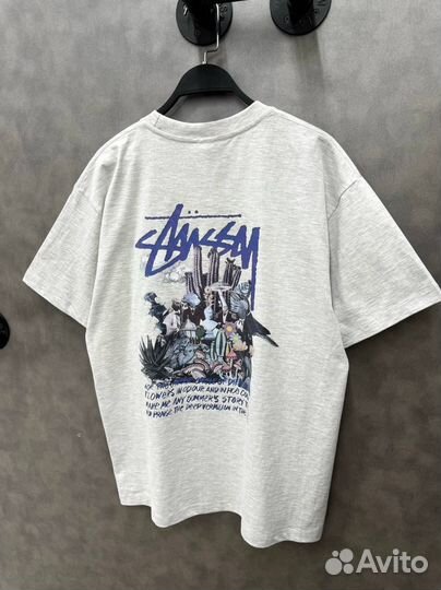 Футболка Stussy Оверсайзная (New 2024)