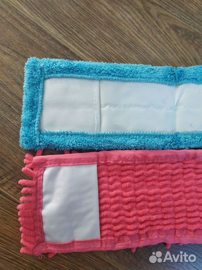 Сменная насадка для швабры 40*10 микрофибра 3 шт