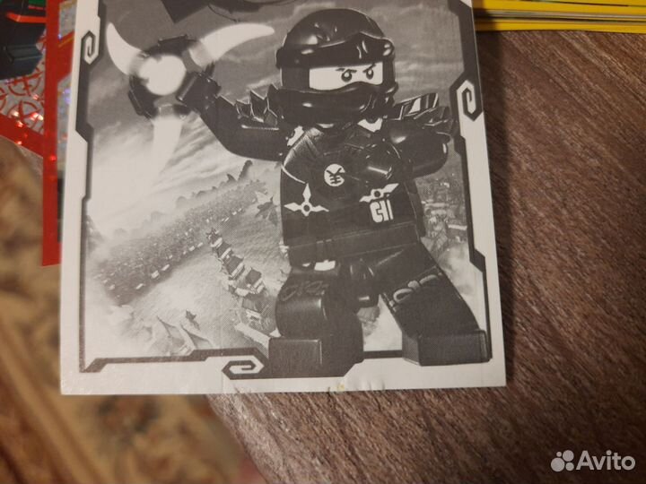 Panini наклейки ninjago нинзяго, чима lego