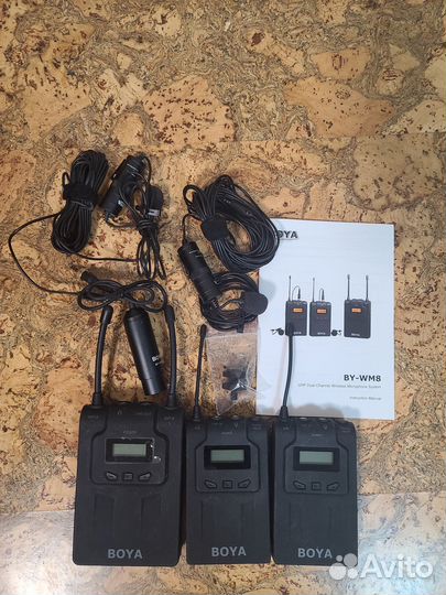 Накамерная петличная Радиосистема Boya BY-WM8
