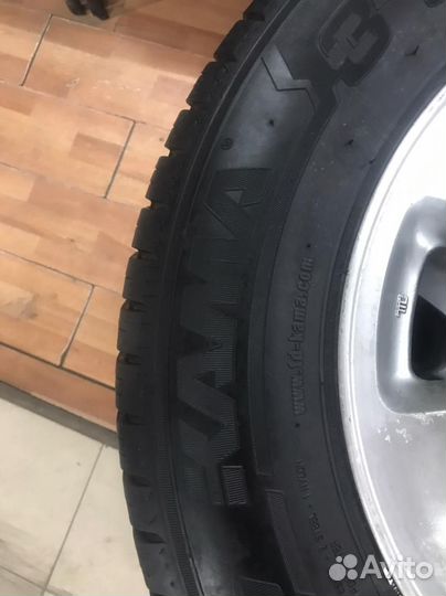 Колёса R15 5x100 с резиной Kama R15 205/70