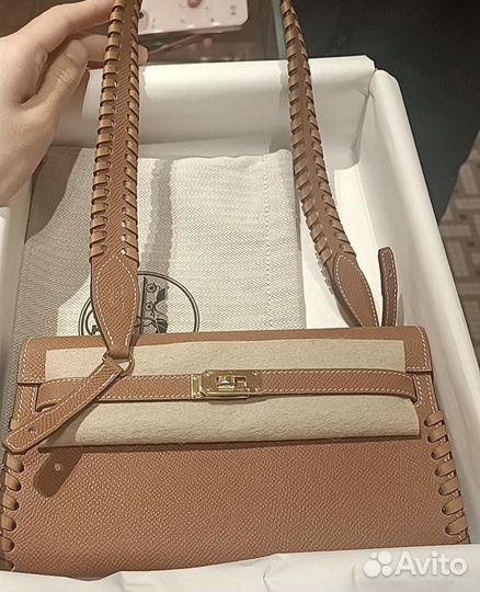Hermes Kelly To Go Tressage сумка клатч wallet