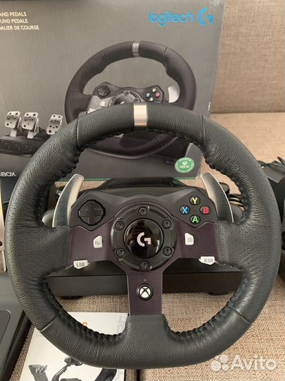 Руль Logitech g920