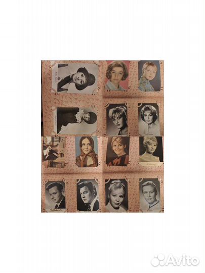 Альбом с фотографиями артистов СССР