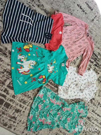 Вещи пакетом на девочку